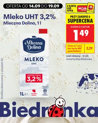 Biedronka - gazetka promocyjna Biedronkowe oszczędności od poniedziałku 14.09 do środy 16.09 - strona 3