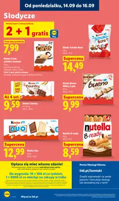 Lidl - gazetka promocyjna Oferta od poniedziałku od poniedziałku 14.09 do środy 16.09 - strona 52