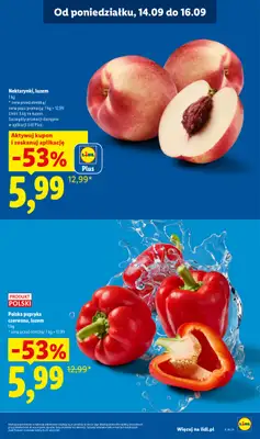 Lidl - gazetka promocyjna Oferta od poniedziałku od poniedziałku 14.09 do środy 16.09 - strona 15