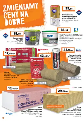 Bricoman - gazetka promocyjna Gazetka od poniedziałku 14.09 do niedzieli 11.10 - strona 12