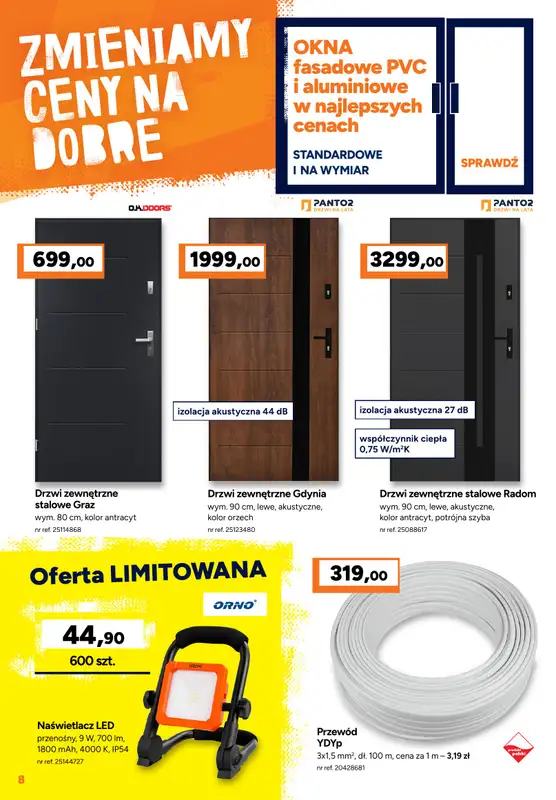 Bricoman - gazetka promocyjna Gazetka od poniedziałku 14.09 do niedzieli 11.10 - strona 8