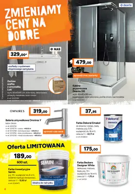 Bricoman - gazetka promocyjna Gazetka od poniedziałku 14.09 do niedzieli 11.10 - strona 6