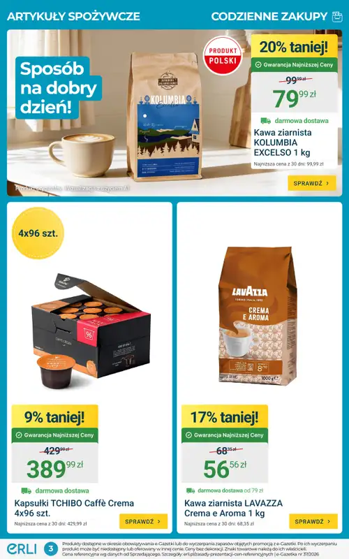 ERLI - gazetka promocyjna Gazetka od poniedziałku 14.09 do niedzieli 20.09 - strona 3