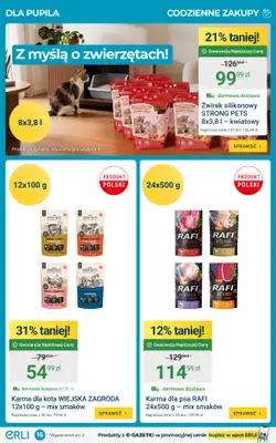 ERLI - gazetka promocyjna Gazetka od poniedziałku 14.09 do niedzieli 20.09 - strona 15
