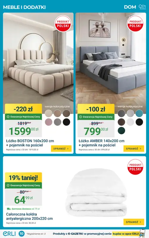 ERLI - gazetka promocyjna Gazetka od poniedziałku 14.09 do niedzieli 20.09 - strona 10