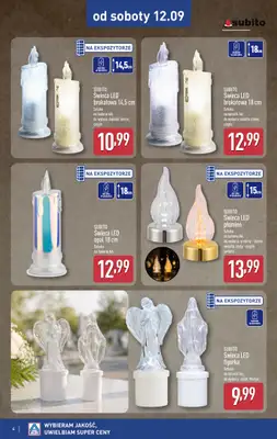 Aldi - gazetka promocyjna Światełko pamięci od poniedziałku 14.09 do soboty 19.09 - strona 4