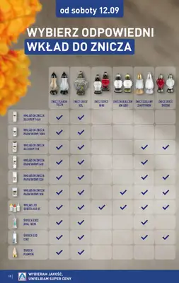Aldi - gazetka promocyjna Światełko pamięci od poniedziałku 14.09 do soboty 19.09 - strona 10