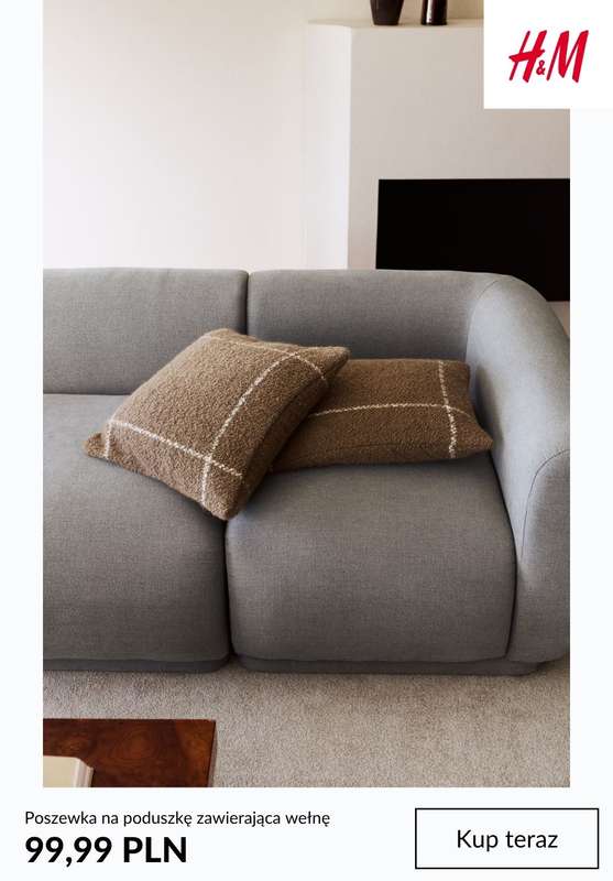 H&M - gazetka promocyjna HOME: kolekcja jesień 2026 od poniedziałku 14.09  - strona 7