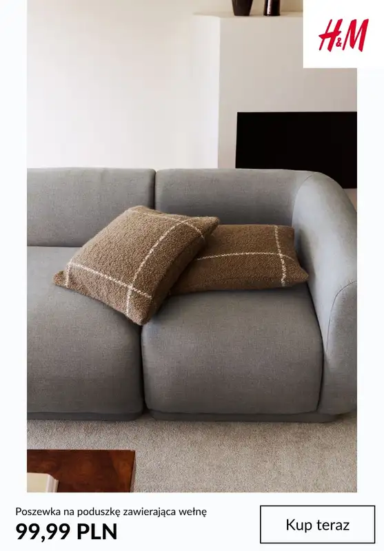 H&M - gazetka promocyjna HOME: kolekcja jesień 2026 od poniedziałku 14.09  - strona 7