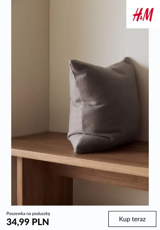 H&M - gazetka promocyjna HOME: kolekcja jesień 2026 od poniedziałku 14.09  - strona 5