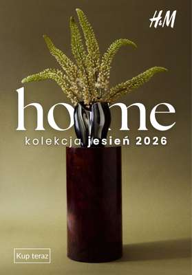 H&M - gazetka promocyjna HOME: kolekcja jesień 2026 od poniedziałku 14.09 