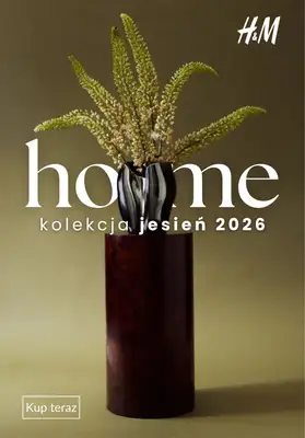 H&M - gazetka promocyjna HOME: kolekcja jesień 2026 od poniedziałku 14.09 
