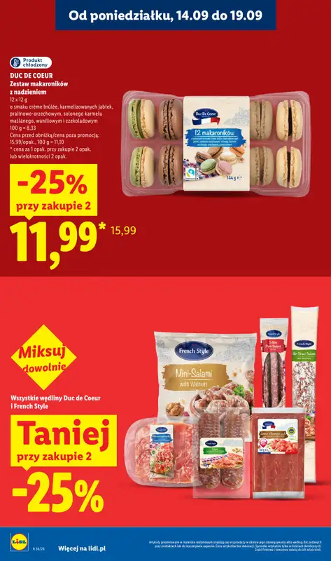 Lidl - gazetka promocyjna Oferta od poniedziałku od poniedziałku 14.09 do środy 16.09 - strona 18