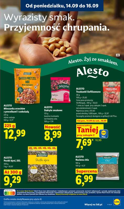 Lidl - gazetka promocyjna Oferta od poniedziałku od poniedziałku 14.09 do środy 16.09 - strona 71