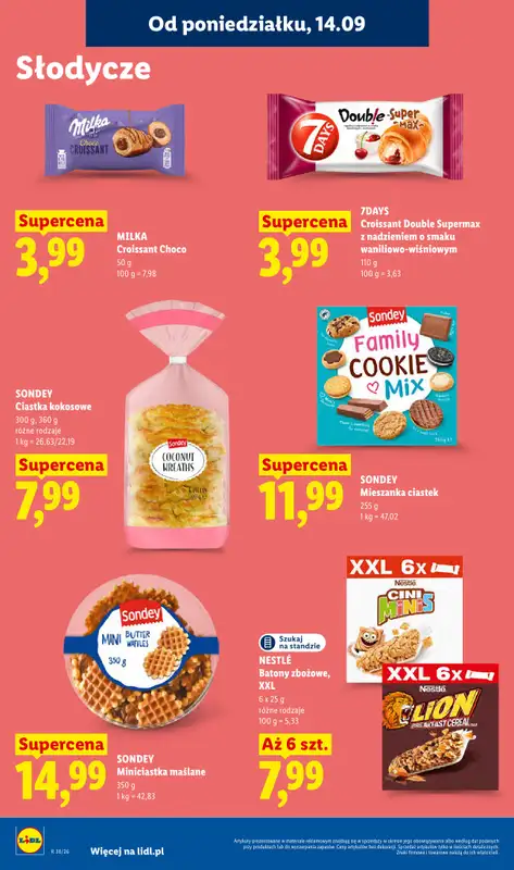 Lidl - gazetka promocyjna Oferta od poniedziałku od poniedziałku 14.09 do środy 16.09 - strona 62