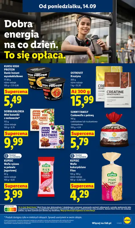 Lidl - gazetka promocyjna Oferta od poniedziałku od poniedziałku 14.09 do środy 16.09 - strona 51
