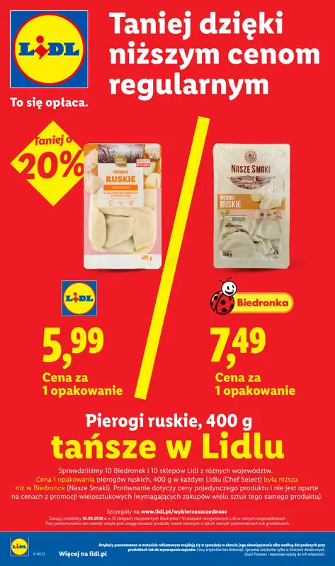 Lidl - gazetka promocyjna Oferta od poniedziałku od poniedziałku 14.09 do środy 16.09 - strona 4