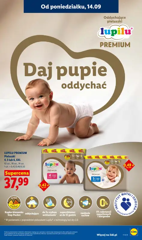 Lidl - gazetka promocyjna Oferta od poniedziałku od poniedziałku 14.09 do środy 16.09 - strona 77