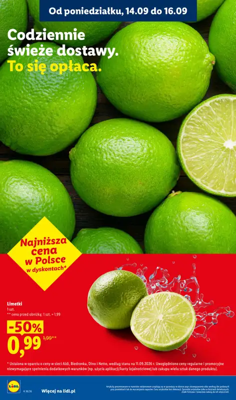 Lidl - gazetka promocyjna Oferta od poniedziałku od poniedziałku 14.09 do środy 16.09 - strona 20