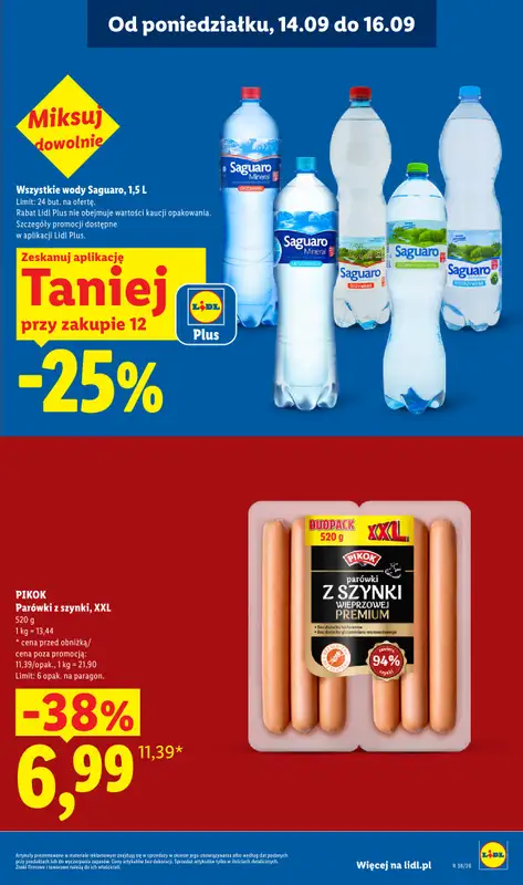 Lidl - gazetka promocyjna Oferta od poniedziałku od poniedziałku 14.09 do środy 16.09 - strona 19