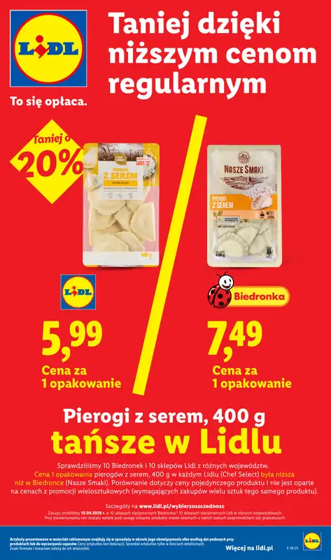 Lidl - gazetka promocyjna Oferta od poniedziałku od poniedziałku 14.09 do środy 16.09 - strona 3