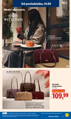 Lidl - gazetka promocyjna Oferta od poniedziałku od poniedziałku 14.09 do środy 16.09 - strona 29