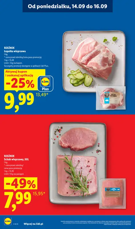 Lidl - gazetka promocyjna Oferta od poniedziałku od poniedziałku 14.09 do środy 16.09 - strona 10