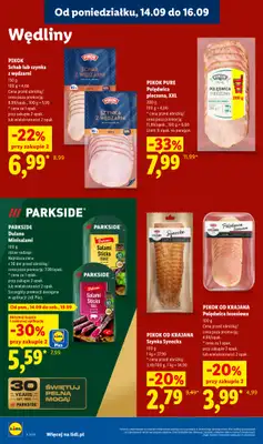 Lidl - gazetka promocyjna Oferta od poniedziałku od poniedziałku 14.09 do środy 16.09 - strona 46