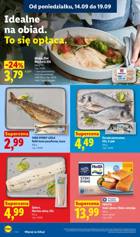 Lidl - gazetka promocyjna Oferta od poniedziałku od poniedziałku 14.09 do środy 16.09 - strona 50