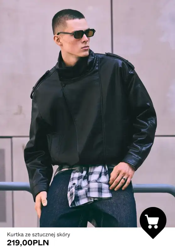 Bershka - gazetka promocyjna Kurtki męskie na jesień od poniedziałku 14.09  - strona 9