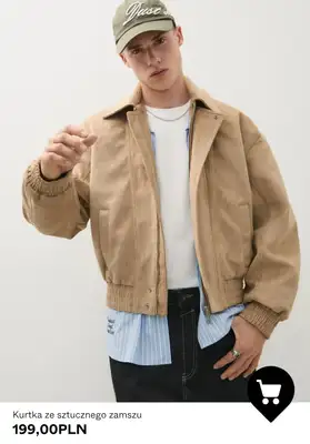 Bershka - gazetka promocyjna Kurtki męskie na jesień od poniedziałku 14.09  - strona 2