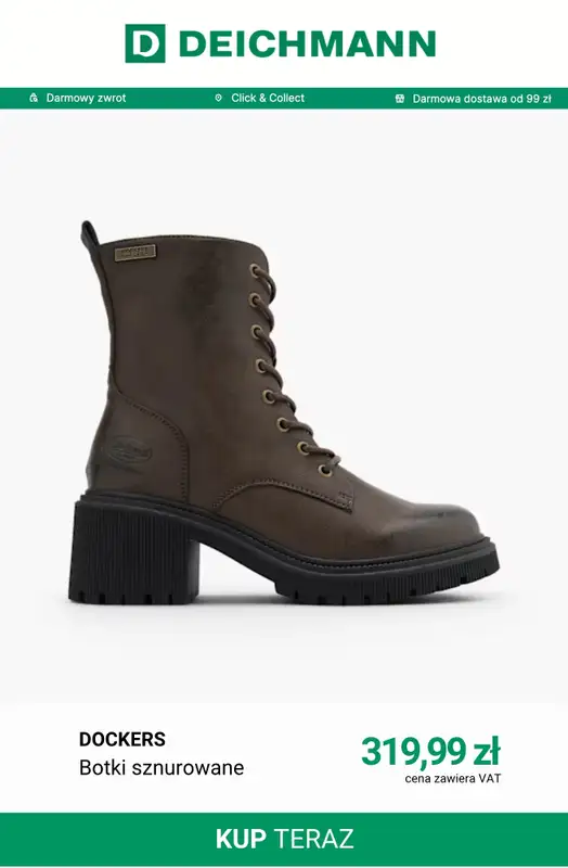 Deichmann - gazetka promocyjna Must-haves w kolorze chocolate brown od poniedziałku 14.09  - strona 5