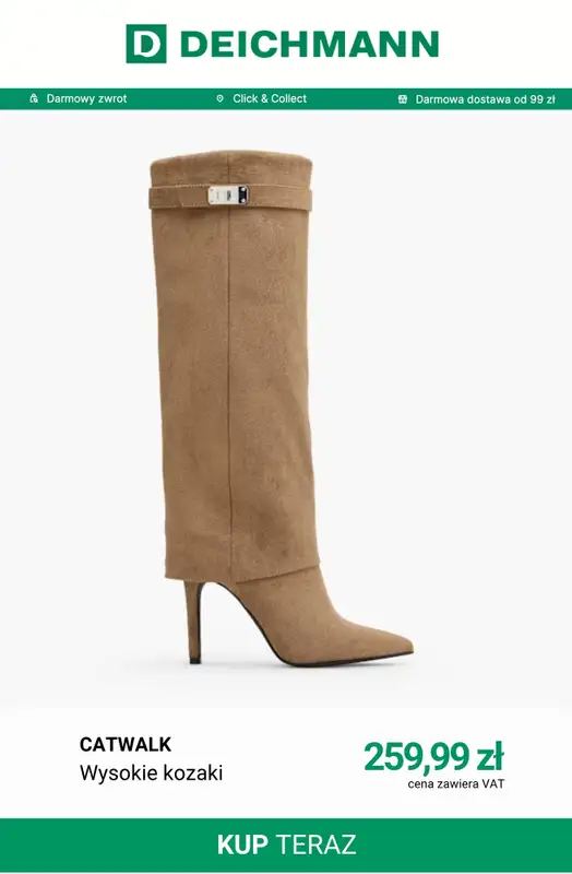 Deichmann - gazetka promocyjna Must-haves w kolorze chocolate brown od poniedziałku 14.09  - strona 11