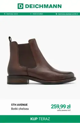 Deichmann - gazetka promocyjna Must-haves w kolorze chocolate brown od poniedziałku 14.09  - strona 9