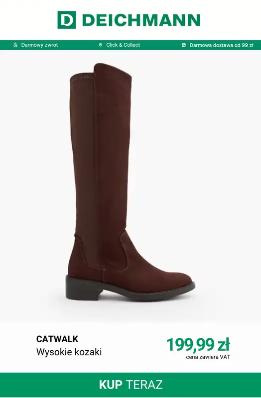 Deichmann - gazetka promocyjna Must-haves w kolorze chocolate brown od poniedziałku 14.09  - strona 7