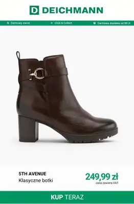 Deichmann - gazetka promocyjna Must-haves w kolorze chocolate brown od poniedziałku 14.09  - strona 3