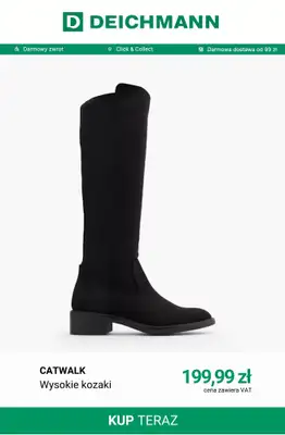 Deichmann - gazetka promocyjna Najmodniejsze kozaki tego sezonu od wtorku 15.09  - strona 5