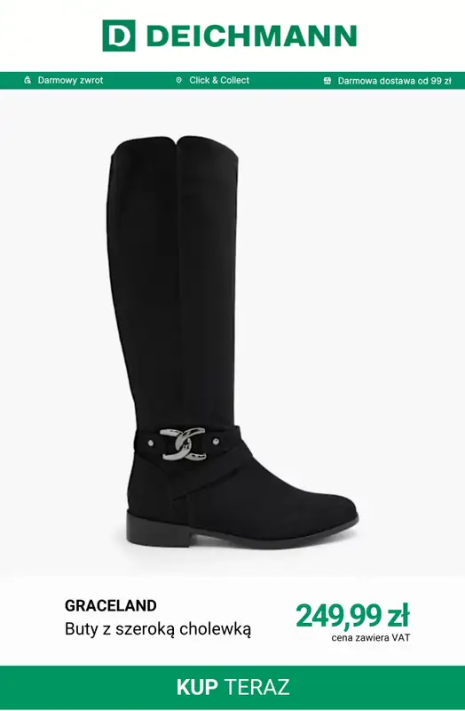 Deichmann - gazetka promocyjna Najmodniejsze kozaki tego sezonu od wtorku 15.09  - strona 4
