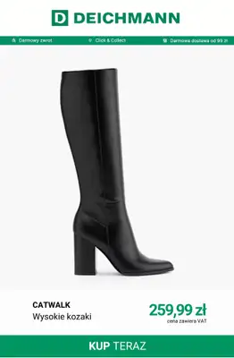 Deichmann - gazetka promocyjna Najmodniejsze kozaki tego sezonu od wtorku 15.09  - strona 6