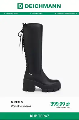 Deichmann - gazetka promocyjna Najmodniejsze kozaki tego sezonu od wtorku 15.09  - strona 9