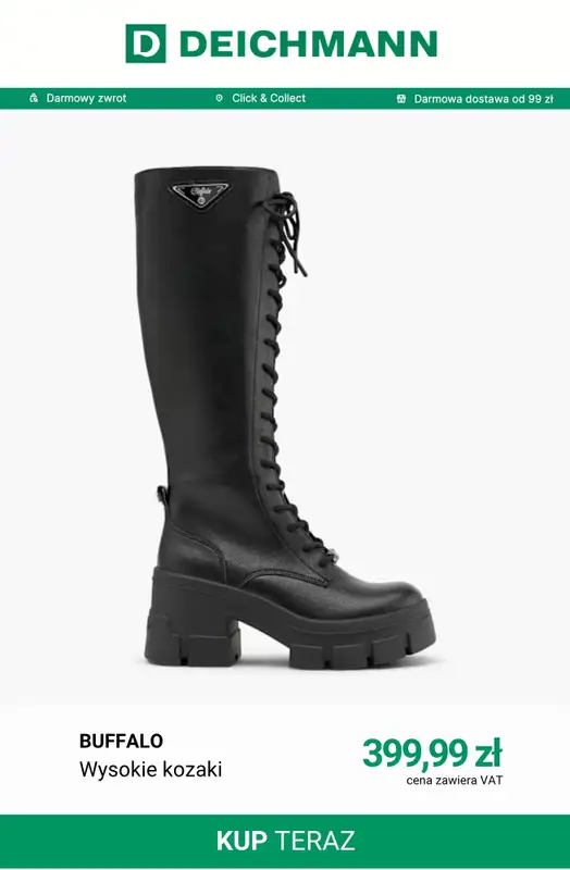 Deichmann - gazetka promocyjna Najmodniejsze kozaki tego sezonu od wtorku 15.09  - strona 10