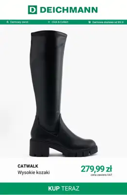 Deichmann - gazetka promocyjna Najmodniejsze kozaki tego sezonu od wtorku 15.09  - strona 11