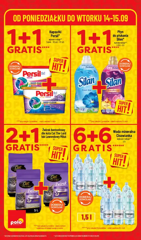 POLOmarket - gazetka promocyjna Super hity od poniedziałku 14.09 do wtorku 15.09 - strona 6