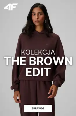 4F - gazetka promocyjna Kolekcja The Brown Edit dla niej od poniedziałku 14.09 