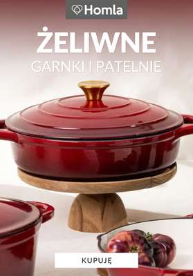 Homla - gazetka promocyjna Naczynia żeliwne od wtorku 15.09 