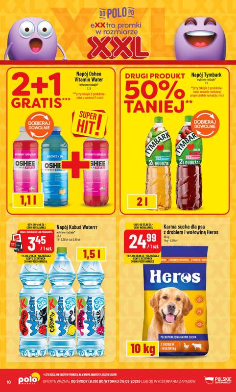 POLOmarket - gazetka promocyjna Gazetka od środy 09.09 do wtorku 15.09 - strona 10
