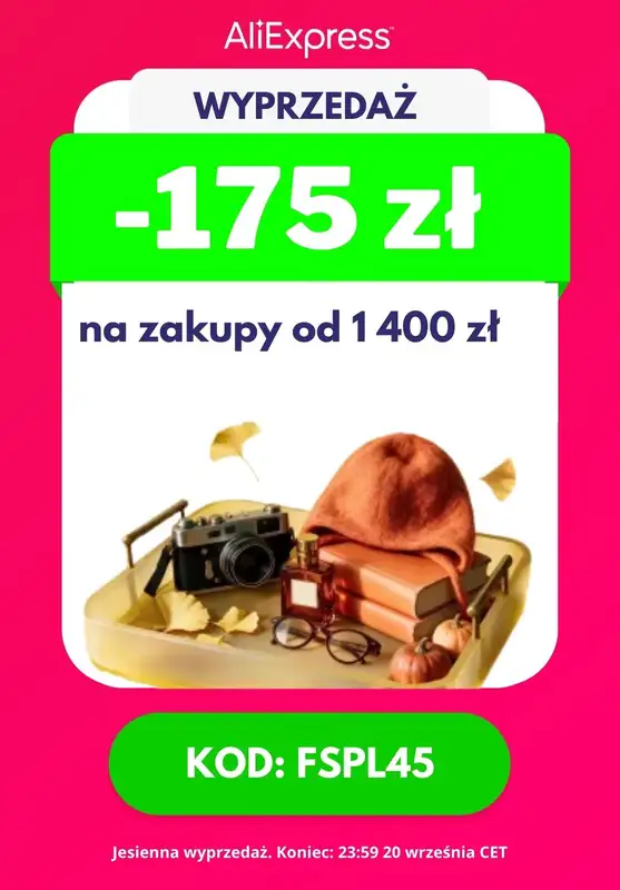 AliExpress - gazetka promocyjna Do -60% TANIEJ - kupony od poniedziałku 14.09 do niedzieli 20.09 - strona 3
