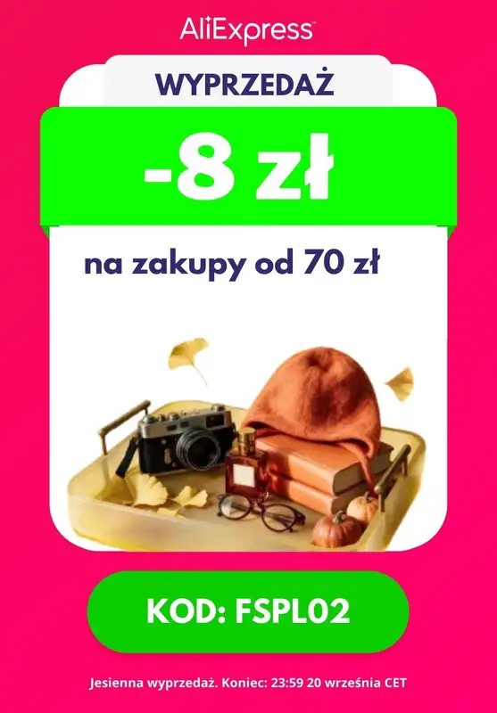 AliExpress - gazetka promocyjna Do -60% TANIEJ - kupony od poniedziałku 14.09 do niedzieli 20.09 - strona 8