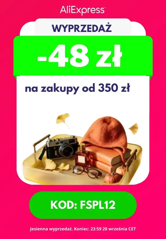 AliExpress - gazetka promocyjna Do -60% TANIEJ - kupony od poniedziałku 14.09 do niedzieli 20.09 - strona 6