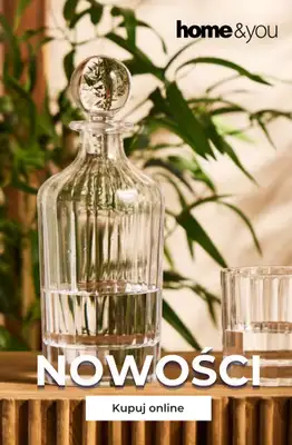 home&you - gazetka promocyjna NOWOŚCI od poniedziałku 14.09 do wtorku 22.09